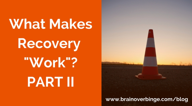 What works in binge eating recovery