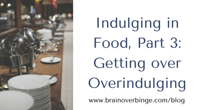 Overindulging in food