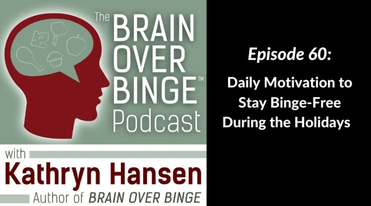 Stop binge eating during the holidays podcast