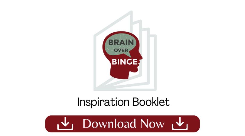 thank you booklet - Brain over Binge