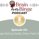 Binge eating coping